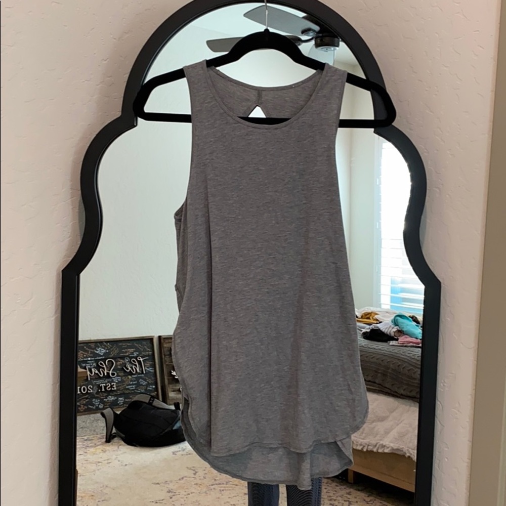 Lululemon gray tank top